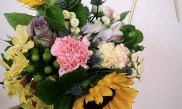 Bouquet de fleurs à Voiron